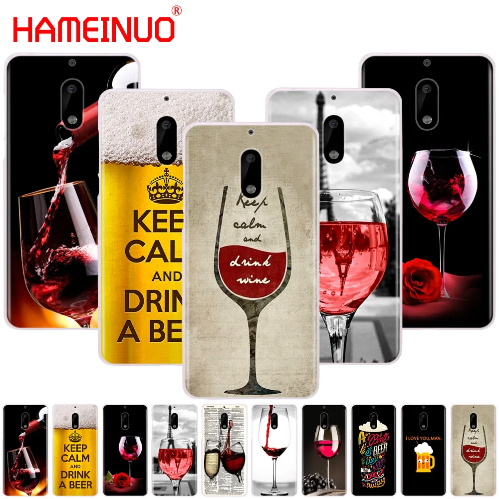 

HAMEINUO keep calm and drink a bear wine Pattern cover phone case for Nokia 9 8 7 6 5 3 Lumia 630 640 640XL 2018