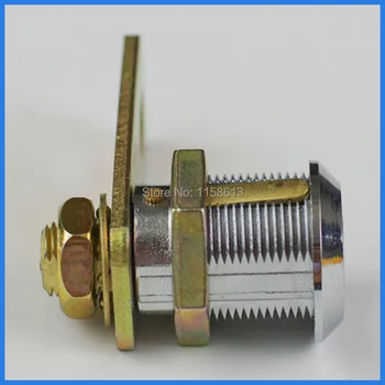 

5 pieces 22mm anti drilled high quality keyed differently tubular show case door cam lock