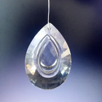 

Discount Price 5pcs/Lot Transparent 76mm Crystal Chandelier Pendants,Lamp Suncatcher Prism Hanging Parts Decor