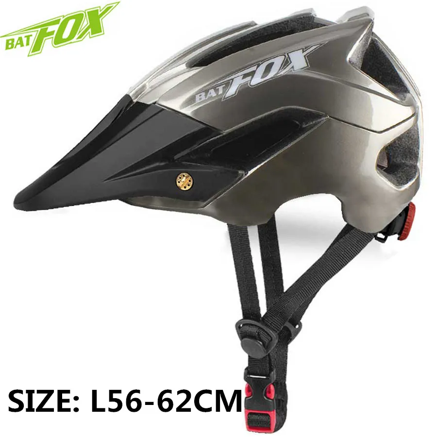 BATFOX 2019 велосипедный шлем интегрально Формованный MTB дорожный светоотражающий