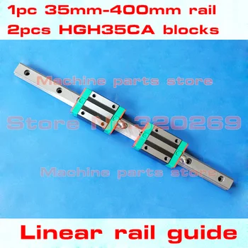 

HGR35 Linear Guide Rail Length 400mm with 2pcs Blocks HGH35CA carriages
