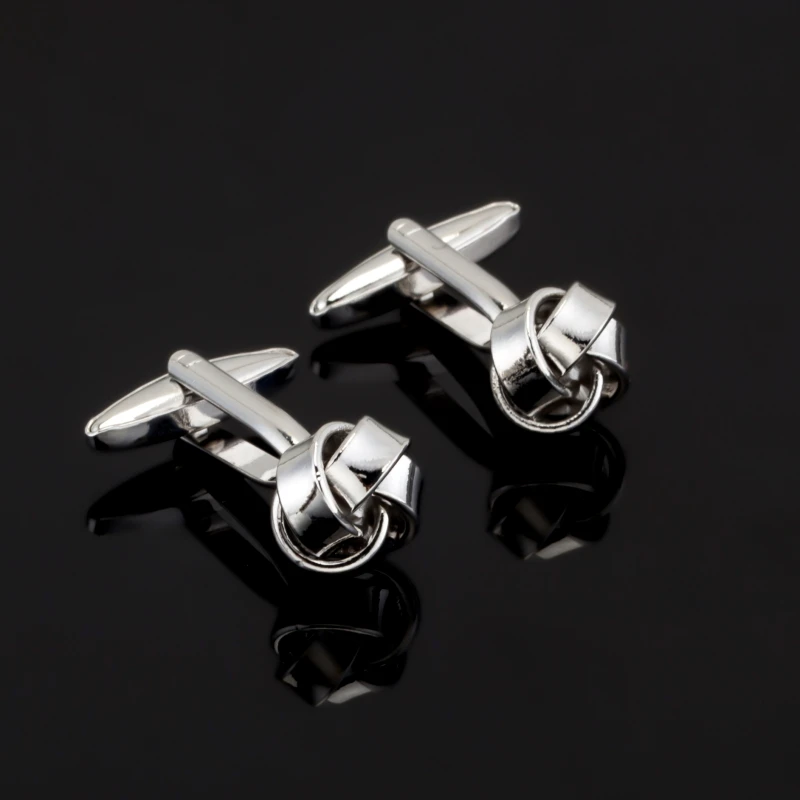 

Luxury Fashion Silvery hemp metal Cufflinks Round cufflinks for mens Brand cuff buttons cuff links High Quality Jewelr