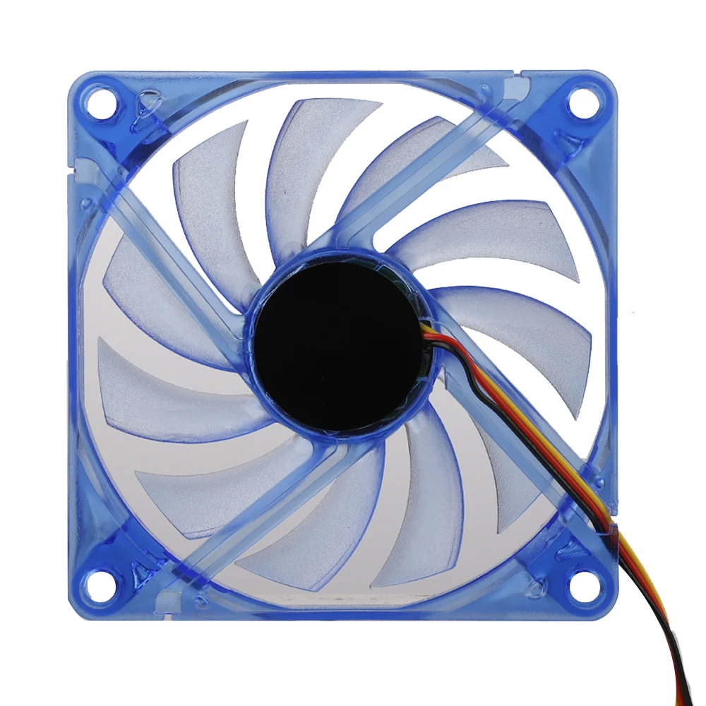 

Hot 80mm 2 Pin Connector Cooling Fan for Computer Case CPU Cooler Radiator
