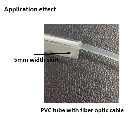3,5 мм/5 мм/6 мм оптоволоконная трубка с 5 мм юбкой для комнаты шаг украшение салона автомобиля