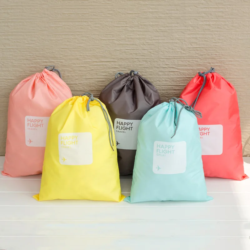 

2019 New 4Pc/Set Women Cute Beauty Makeup Bag PVC Waterproof Drawstring Cosmetic Bag For Make Up Pouch Travel Toiletry Bags