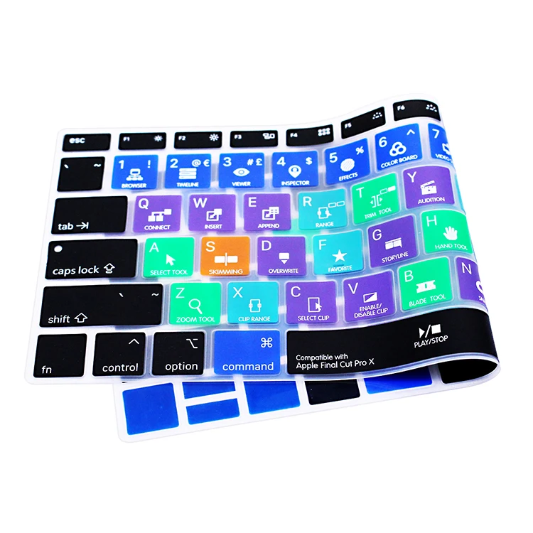 A1932 Final Cut Pro X ярлыки протекторная кожа для Apple MacBook Air 13 &quot2018 2019 Retina дисплей