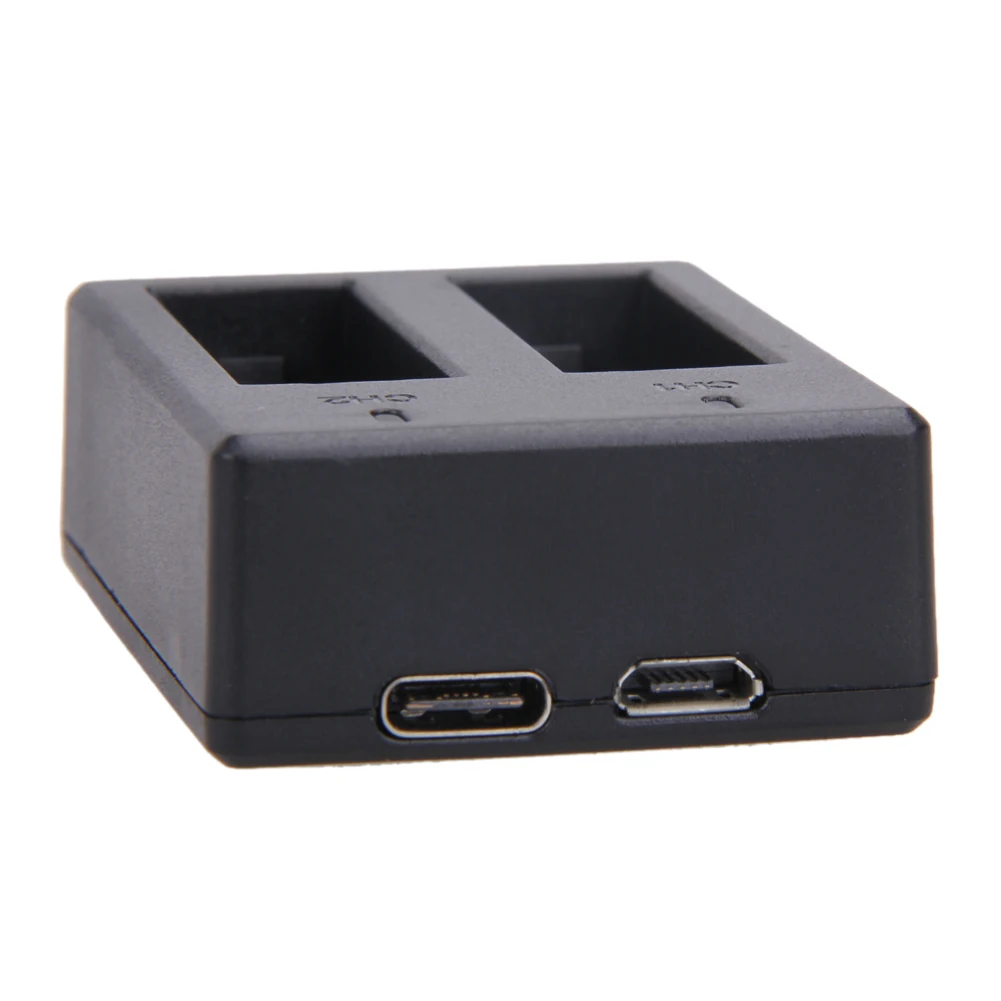 Для Go Pro Аксессуары двойной USB слот зарядное устройство AHDBT-501 зарядная док-станция для GoPro Hero 5 черный