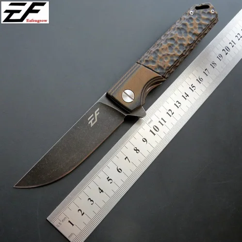 Eafengrow EF70 D2 лезвие G10 Ручка Тактический карманный складной нож шариковый подшипник