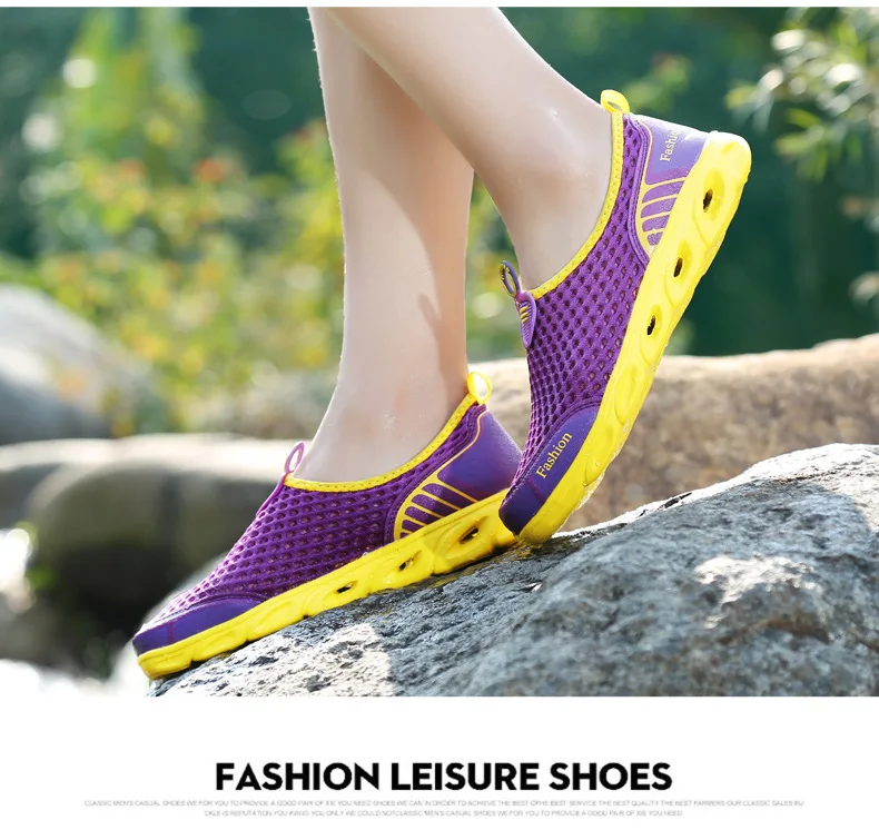 Мужские кроссовки 9908 из сетчатого материала; обувь в стиле светильник дышащие Летние слипоны женские сандалии с плоской подошвой, уличные пляжные отдыха повседневная обувь; Zapatos De Hombre; мужская обувь