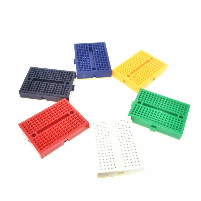 SYB-170 small buckle color bread board Mini Color arduio panel (a set of six colors)
