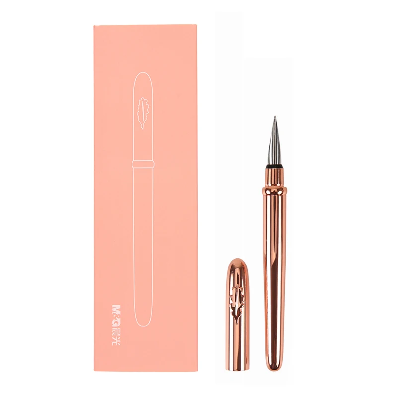 

M&G Metal pen students with ink pen calligraphy pen gift box adult office proficiency pen
