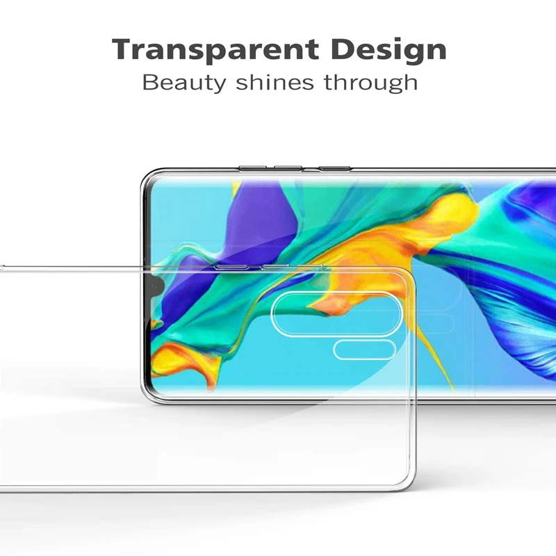 Прозрачный чехол KEYSION для Huawei P30 Lite P30Pro мягкий из ТПУ P smart 2019 Honor 20i 10i 8S 8A Y6 Y7 PRO P20 Nova4