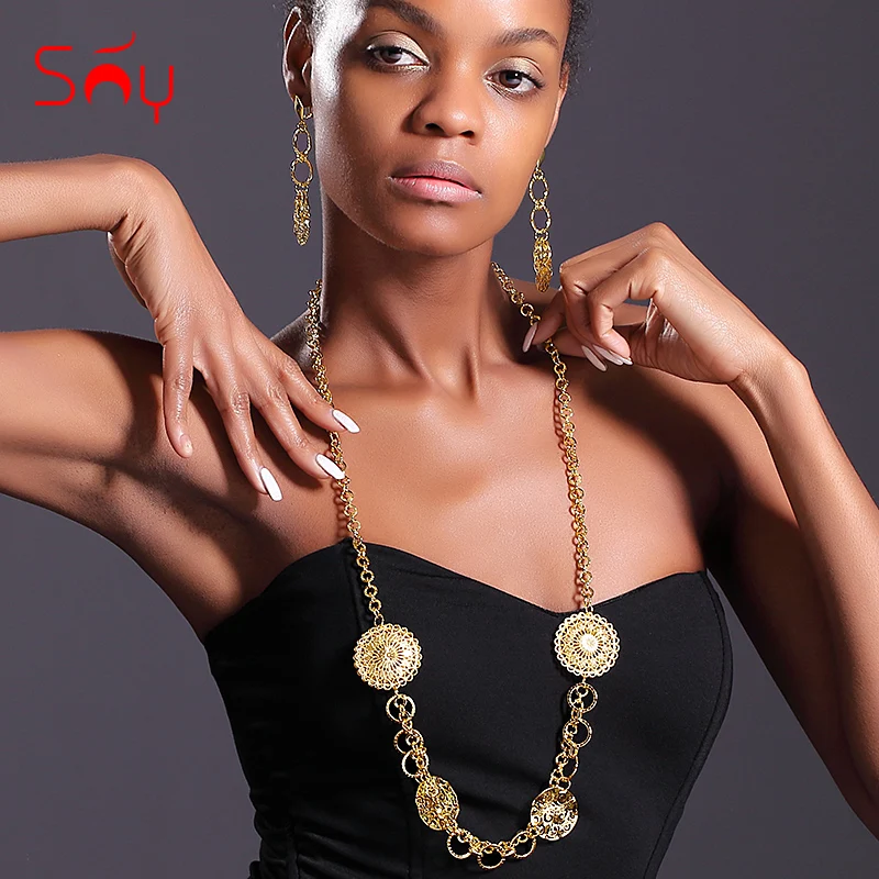 Ювелирные изделия Sunny Jewelry модные ювелирные 2020 длинные серьги цепочки Женские