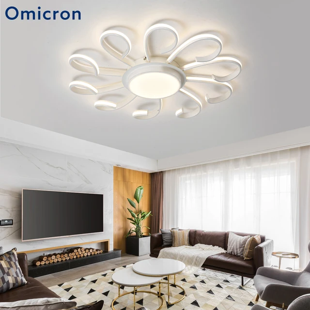 Us 114 69 28 Off Omicron Led Ceiling Lights Home Decor Brightness Creativity Warm Bedroom Light Remote Control Living Room Decoration Lamp In