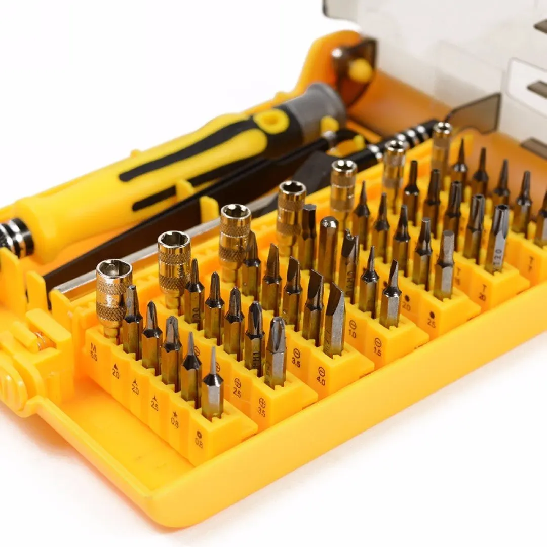 DWZ 45 in1 Precision Screwdriver Tweezers Mobile Kit Cell Phone Repair Hand Tool Set