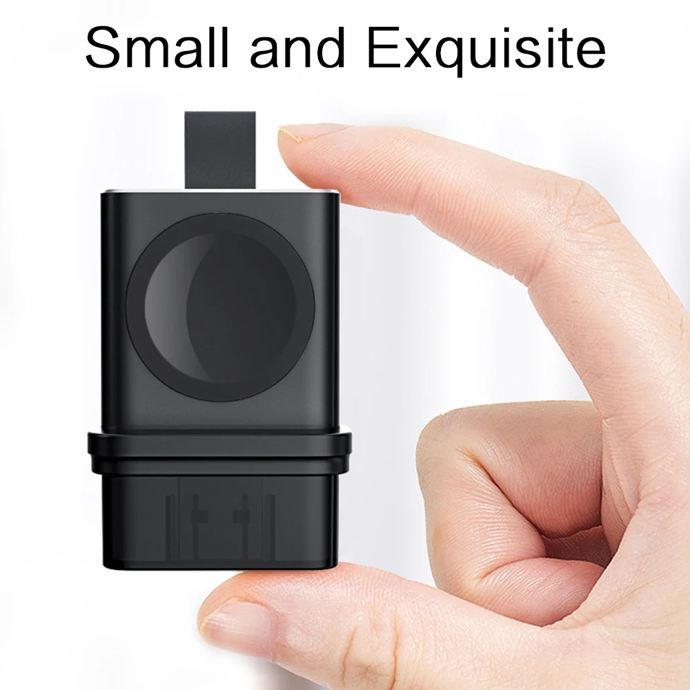

Portable QI fast Wireless Charger for Apple Watch Series 4 3 2 1 Series Online Upgrade Wireless Magnetic USB Charger Charging