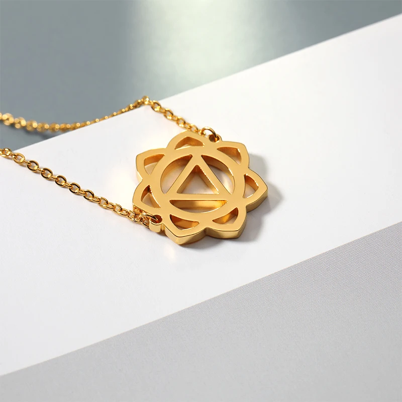 

Rose Gold Hollow Flower Pendant Necklace Sweater Jewelry Geometric Necklace Gold Chain For Women Birthday Gift 2019 New Fashion