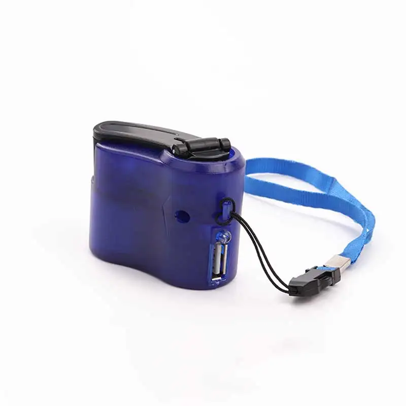 EDC USB الهاتف الطوارئ شاحن للتخييم التنزه الرياضة في الهواء الطلق كرنك اليد شاحن السفر التخييم المعدات بقاء أدوات