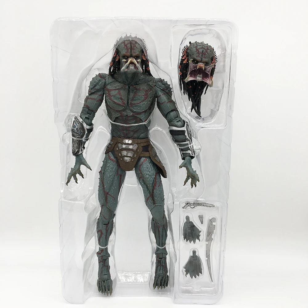 Koop In Voorraad 26cm Originele NECA De Predator Gepantserde Assassin PVC Action Figure Collectible Model Toy Kerstcadeau