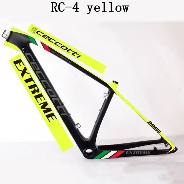 Cheap Bicicletas mountain bike 29 mountain bike frame 15/17/19 carbon frame BSA/BB30/ cuadro carbono mtb 29er new design bicycle frame 0