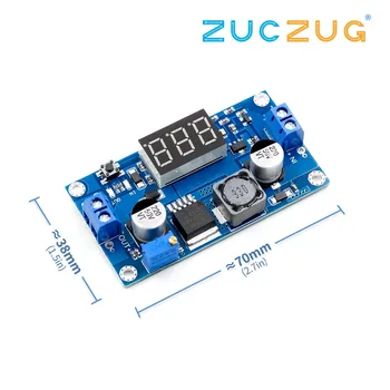 

DC-DC 4.5-32V to 5V-52V XL6009 Boost Step-up Module Power Supply LED Voltmeter