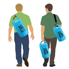 Водонепроницаемый рулонный Топ сухие сумки непромокаемый мешок для наружного портирования морской песок пляж дрейф катание на лодках водные Плавающие Чехол для мобильного телефона чехол