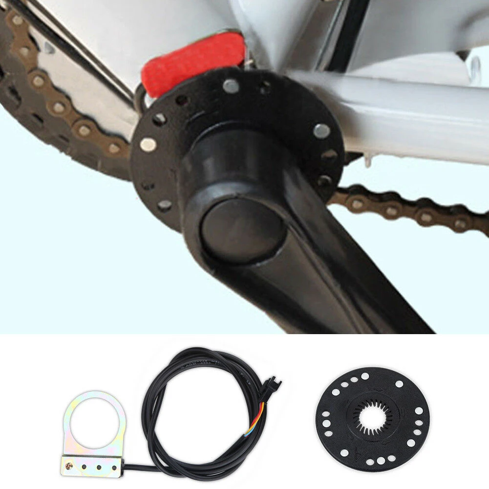 Discount Assistant Speed Sensor Pedal Mount Magnetic Electric Bicycle Practical Easy Install PAS System Steel Universal Accessories 2