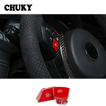 

CHUKY Steering Wheel Replace Button Personalized Red M1 M2 Mode Button Car Styling Custom Switch Accessories For BMW M3 M4 E90
