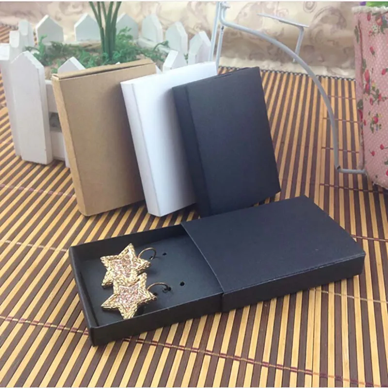 

2000pcs slide box black color : 7.3x5.4x1.2cm without inner card free shipping via express