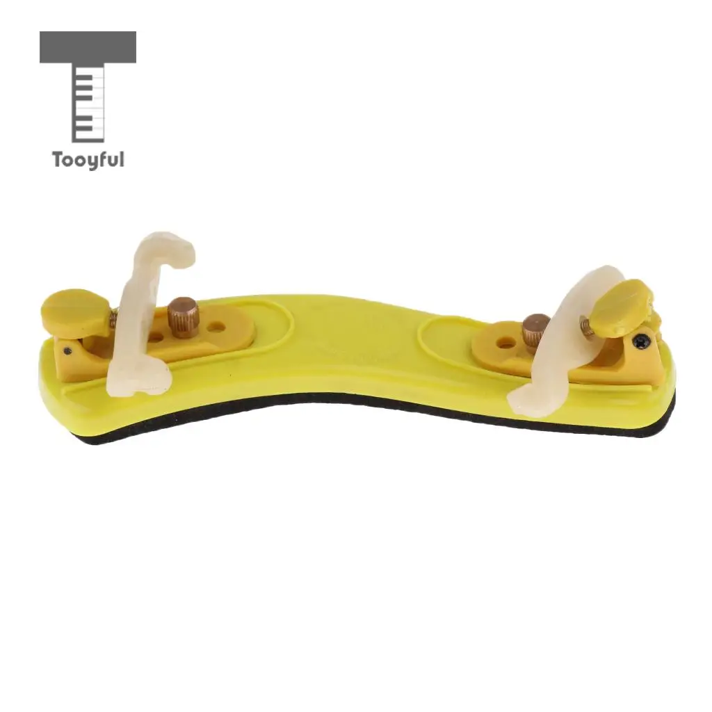 Tooyful Colorful Adjustable Violin Shoulder Rest Musical Support for 1/4 1/8 Violin Fiddle Parts