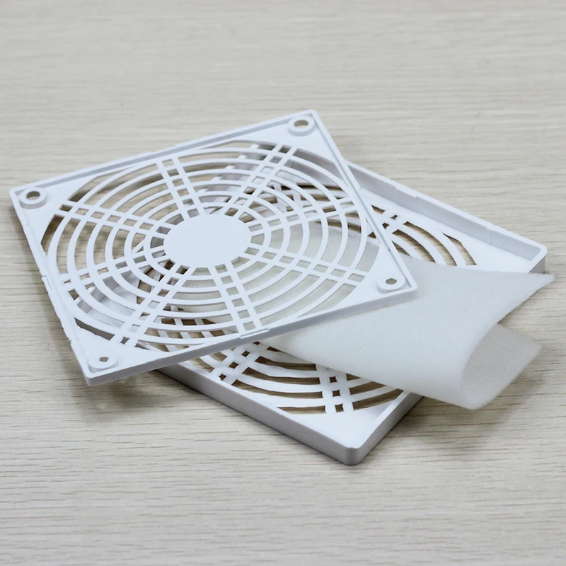 

120mmFan Filter Dustproof Blower Guard ABS Computer Ventilator Grill 12cmTool-Free Fan Strainer Compatible for 120x120 Case Fan