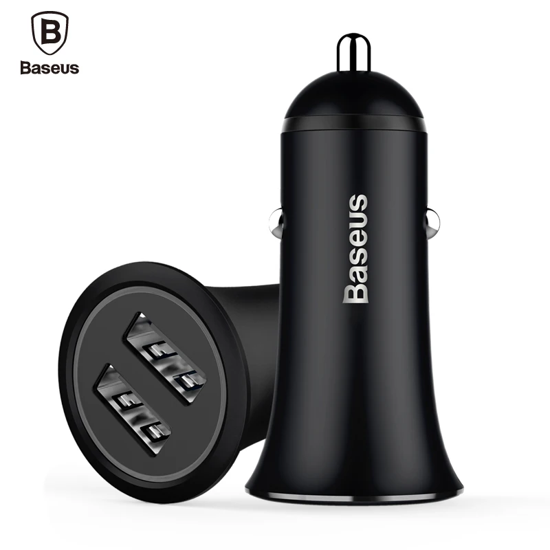 baseus universal dual usb car charger mobile phone charger baseus universal dual usb car charger mobile phone charger