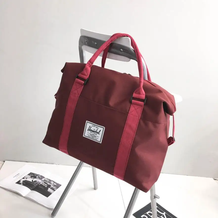 

2018 Fashion Women Shoulder Bags Oxford Casual Travel Tote Bag Big Size Women's Handbags Solid Color Satchel Women Bags #C52