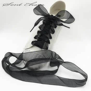 

SENTCHARM New Style Snow Yarn Shoelaces Sneaker Sport Shoes Lace As Gift High-quality LT035 90cm 120cm