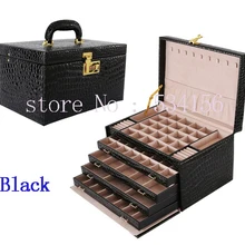 Большой счастливый год шкатулка Чехол Коробка для девушки подарок розовый красный черный розовый красный 4 цвета