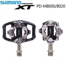 Shimano XT PD M8000 M8020 Self-Locking Componentes para Bicicleta de Corrida de Bicicleta MTB Pedales Ciclismo Montanha Clipe Grampo Acessórios