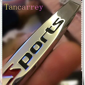 

2pcs 3D Metal Car Sticker Decal for mazda 3 bmw e32 kia sportage mitsubishi outlander seat leon chevrolet spark Accessories