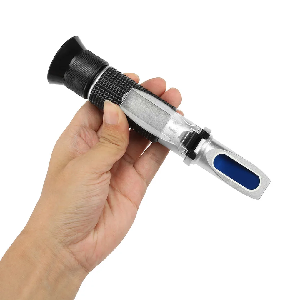 

Handheld Honey Sugar Brix Refractometer 0-32% Measuring Beer Fruit Fluid Sweetness Saccharimeter