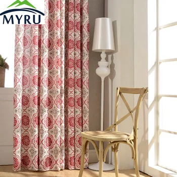 

MYRU Cotton Printing CurtainS for The Sitting Room and The Bedroom