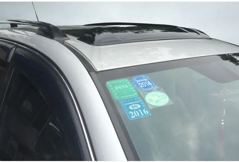 Car Sunroof rain deflectors gruard weather shdows Acrylic shields for