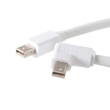 

Chenyang Mini DP Displayport Video Audio Male to Male 90 Degree Right Angled Displayport Extension Cable
