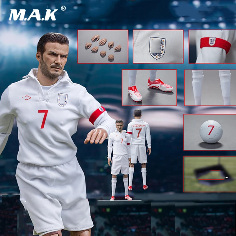 

Whole set figure for Collection agtoys 1/6 Football Star David Beckham Male Action Figure Collectible