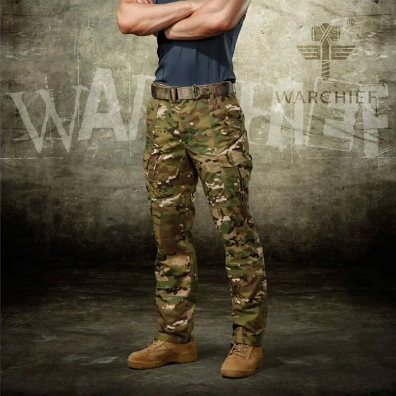 

New Camouflage Tactical Pants Military Clothing Men's Casual Cargo Pants SWAT Combat Pants Men Trousers