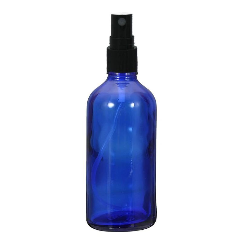 

1PCS Mini Blue 100ml Empty Spray Bottle Cosmetic Perfume Atomizer With Mist Sprayer For Makeup Skin Care Refillable Bottle UN007