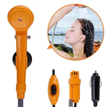 12 V электрический автомобиль вилка открытый автомобиль-Трейлер Ван Кемпинг путешествия Душ портативный