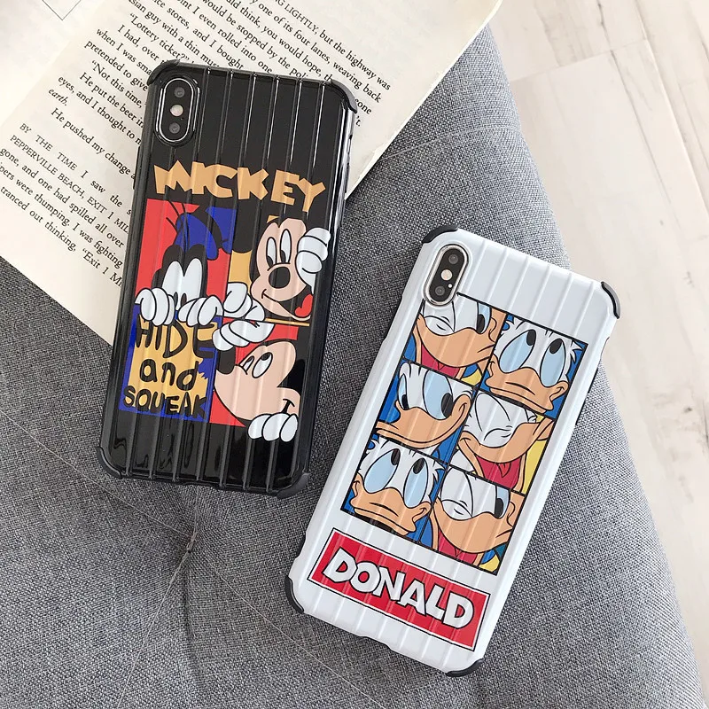 

Luggage wavy phone case for iphone XS Max XR XS for iphone 6 6s 7 8 plus shatter-resistant silicone case