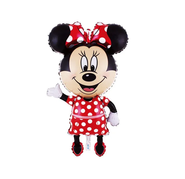 Uniqus 112cm Giant Mickey Minnie Mouse Balloon Cartoon Foil