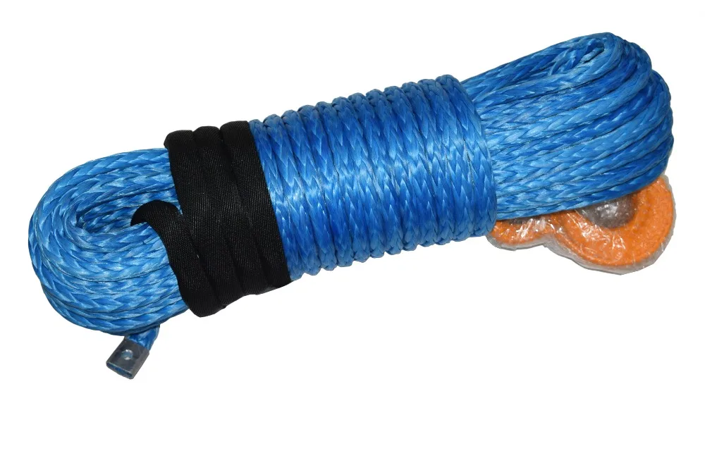 

Free Shipping Blue 12mm*30m Synthetic Winch Rope,ATV Winch Cable 12mm,Off Road Rope for AUTO Parts,Tow Rope Car 12mm