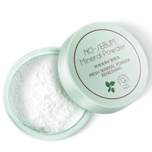 HOREC Освежающая яркая рассыпчатая пудра для макияжа, полупрозрачная пудра, контроль жирности, натуральный ингредиент, установка пудры, осветляющая, водостойкая