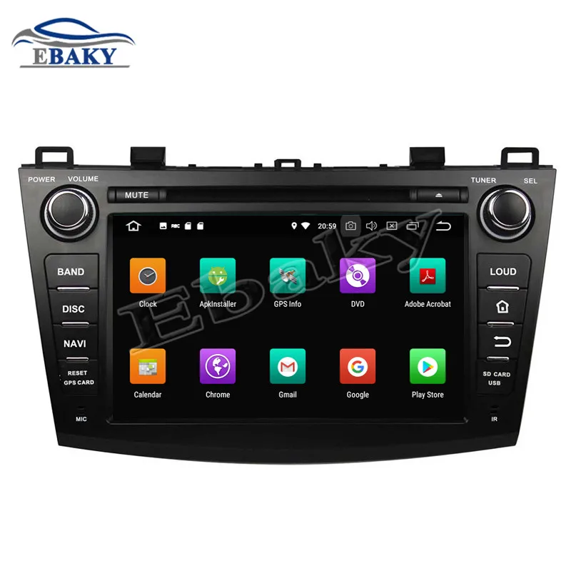 Sale NaviTopia 8inch 4GB RAM 64GB ROM Octa Core Android 9.0 Car DVD Radio For Mazda 3 2009 2010 2011 2012 with GPS/WIFI/Bluetooth 11